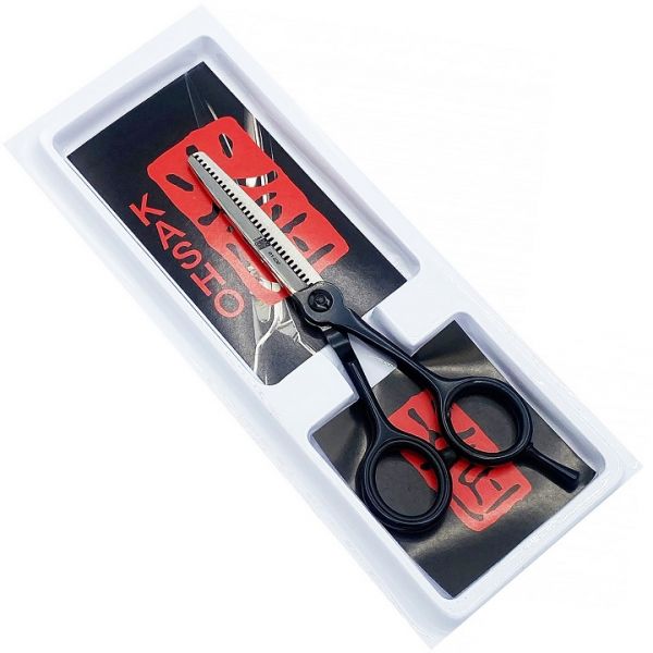 KASHO Thinning scissors 5.5" with black handles